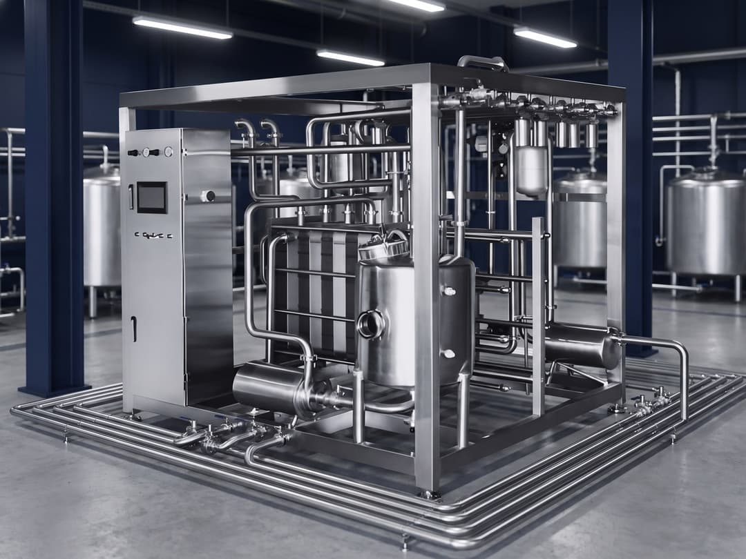 While the machine is operating on the production line