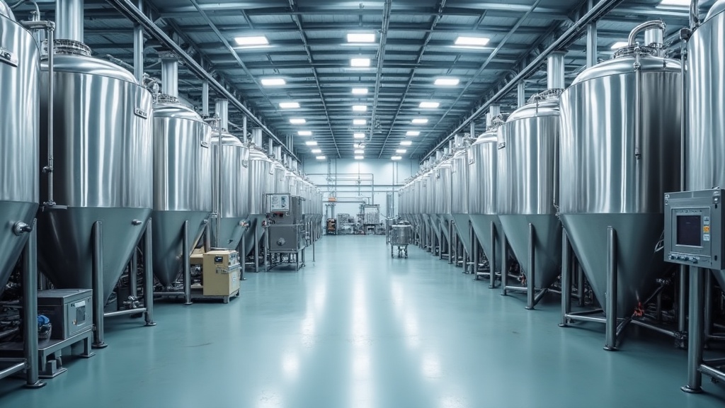 Plant tank farm